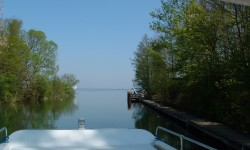 Hausboot im Kanal